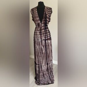 Tye dye maxi dress
